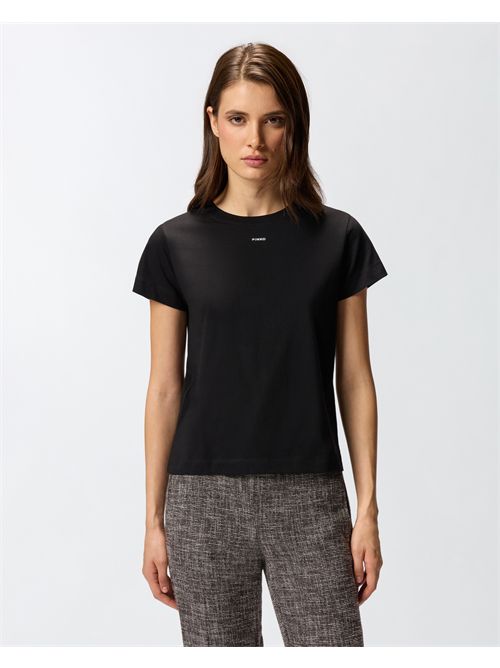 T-shirt stampa logo PINKO | 100373A2RE/Z99